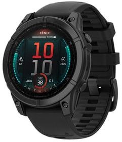 Garmin fenix E AMOLED GPS Smartwatch has a 47mm case